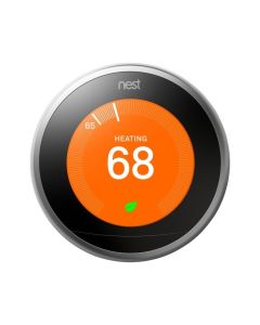 Google Nest Learning Thermostat (Stainless Steel)